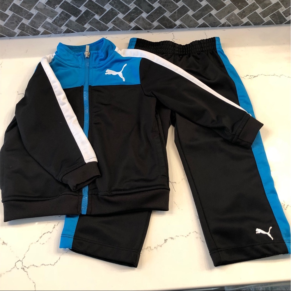 Puma Toddler Track Jacket Pant suit